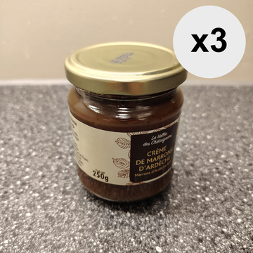 Kastanjekrem fra Ardèche x3